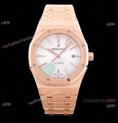 Grade 1A Replica Audemars Piguet Royal Oak v5 Version Rose Gold Watch 41mm